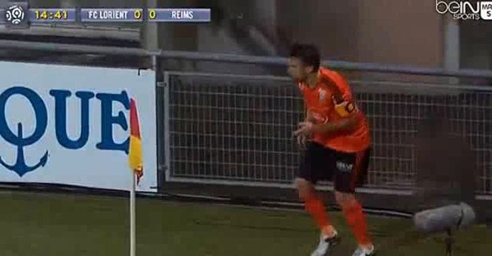 Zargo Toure Goal - Lorient 1 - 0 Reims - 30-01-2016