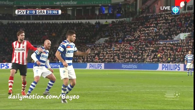 Davy Pröpper Goal HD - PSV 2-0 Graafschap - 30-01-2016