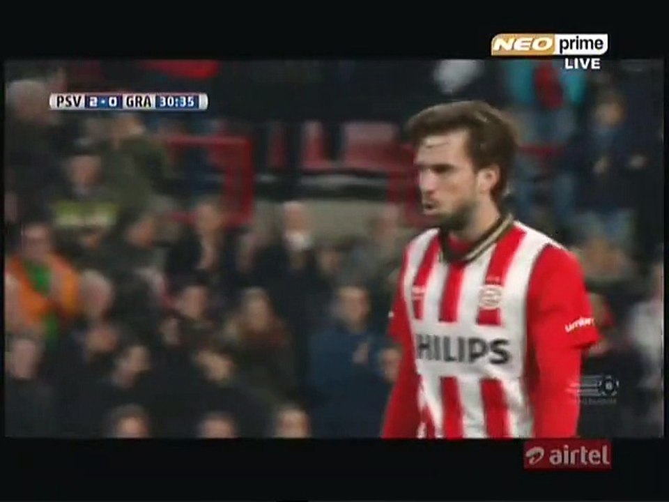 2-0 Davy Propper | PSV Eindhoven v. De Graafschap - 30.01.2016