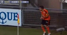 Zargo Toure Goal - Lorient 1 - 0 Reims - 30-01-2016