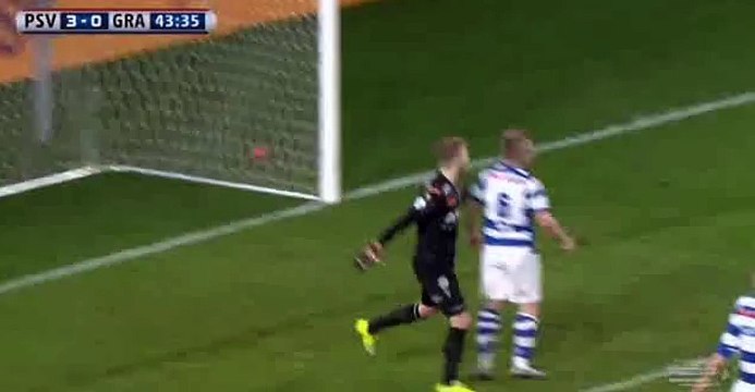 GOOOAL Narsingh L. Goal - PSV 3 - 0 Graafschap - 30-01-2016
