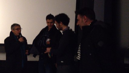 Le cycliste Warren Barguil au cinéma Le Club
