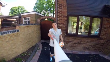 EPIC 360° Degrees FOOTBALL SELFIE!!