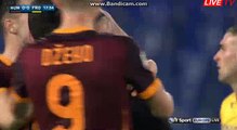 Radja Nainggolan Goal Roma 1-0 Frosinone Serie A