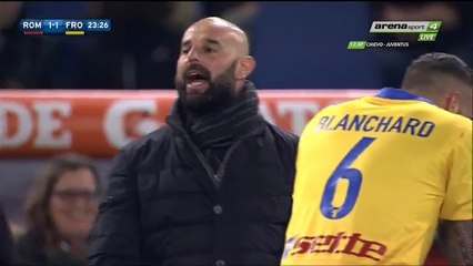 1-1 Daniel Ciofani Goal Italy  Serie A - 30.01.2016, AS Roma 1-1 Frosinone Calcio