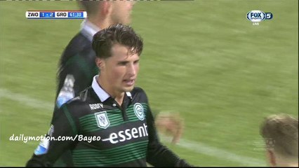 de Leeuw Goal HD - Zwolle 1-2 Groningen  - 30-01-2016