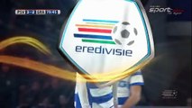 3-2 Bart Straalman Goal Holland  Eredivisie - 30.01.2016, PSV Eindhoven 3-2 De Graafschap