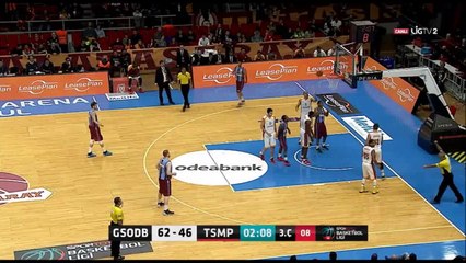 BSL 16. Hafta | Galatasaray Odeabank-Trabzonspor Medical Park İkinci Yarı