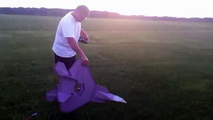 RCPowers F-22 crash during speed runs