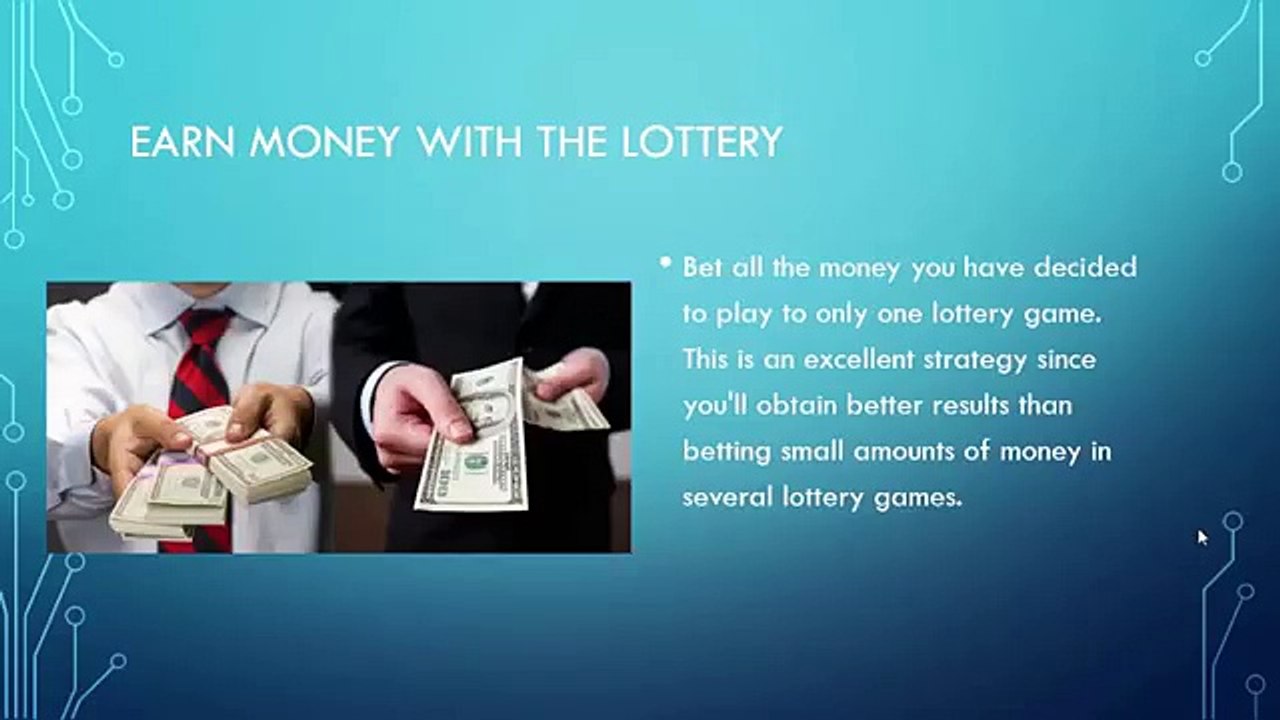 Win the Lottery Method   Earn Money with the Lottery
