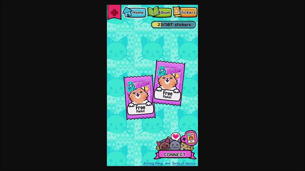 My Cat Album Sticker Book App Kids Play Gameplay #2 10 Stickers