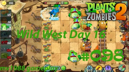 Plants Vs. Zombies 2 - Wild West Day 16 Gameplay HD (part #098)