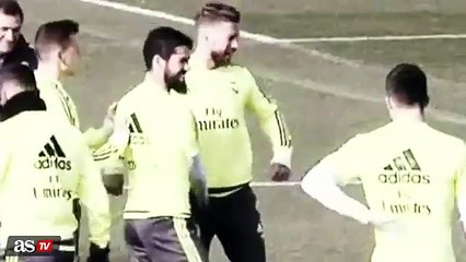 Isco se inventó un regate de clase, así la deja pasar un genio