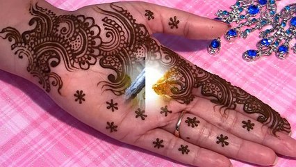 Arabic Bridal Henna Design - Best Mehndi Designs 2014 2013 - LEA(2)