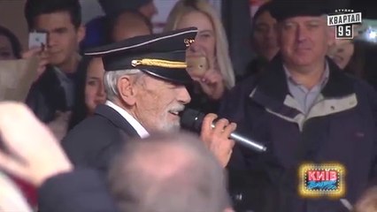 Вахтанг Кикабидзе поет для киевлян _ Вечерний Киев, приколы 2016