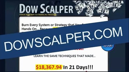 Dowscalper - Sept 11 2014 Scalping