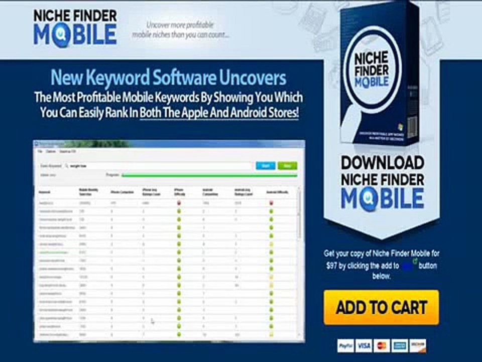 Niche Finder Mobile Software Uncover 1000s Of Hidden Mobile Niches!