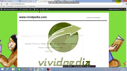 Amazing Follow Us Badges Plugin for your Wordpress Website