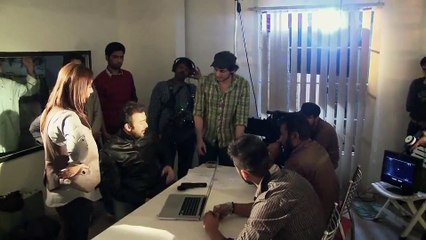 Random Behind The Scenes video of WAAR Movie - Hamza Ali Abbasi