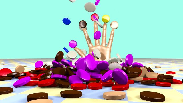 Candy Vitamins Finger Family - Daddy Finger Song for Children, Kids and Toddlers