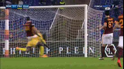 All Goals HD - AS Roma 3-1 Frosinone - 30-01-2016