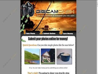 Digicamcash - Use Your Camera And Submit Your Photos Online For Money