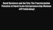 Small Business and the City: The Transformative Potential of Small Scale Entrepreneurship (Rotman-UTP