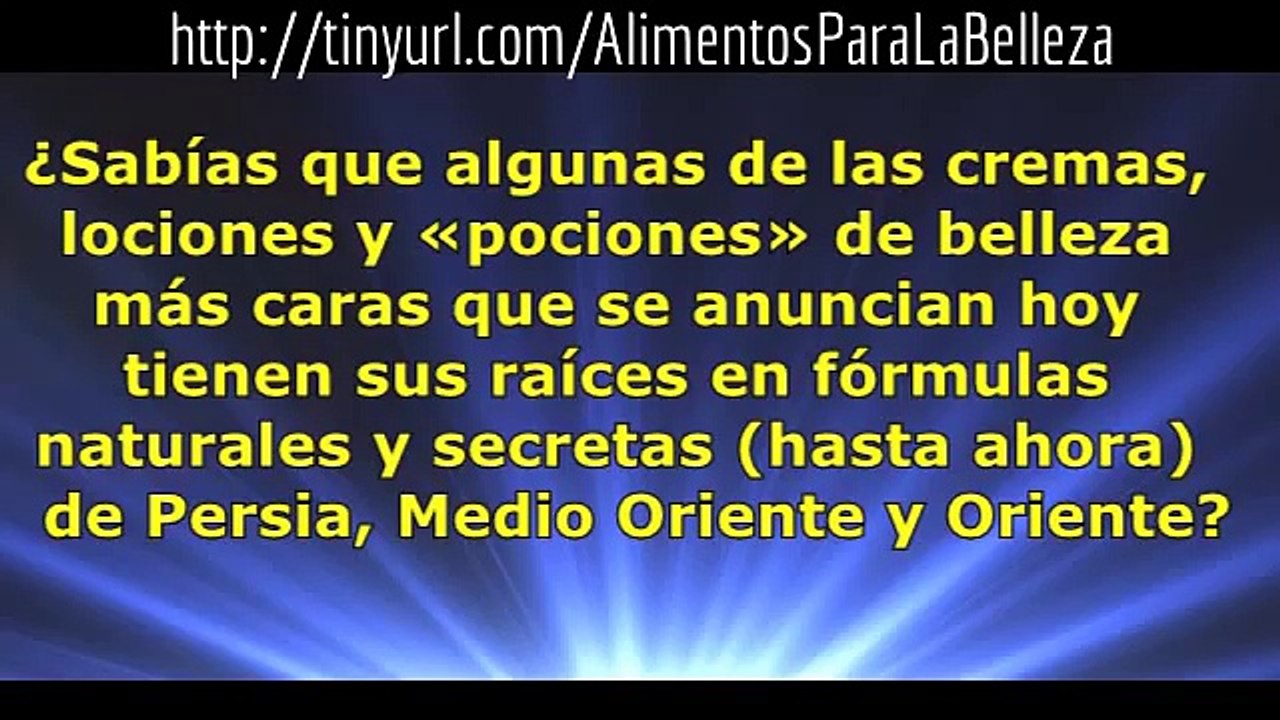 Alimentos para la Belleza