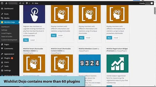Wishlist Dojo - Complete Plugins Directory for Wishlist Member