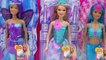 3 Barbie Easy Dress Up Dolls Mermaid Fairy Princess Fairytale Cookieswirlc Toy Video Unbox
