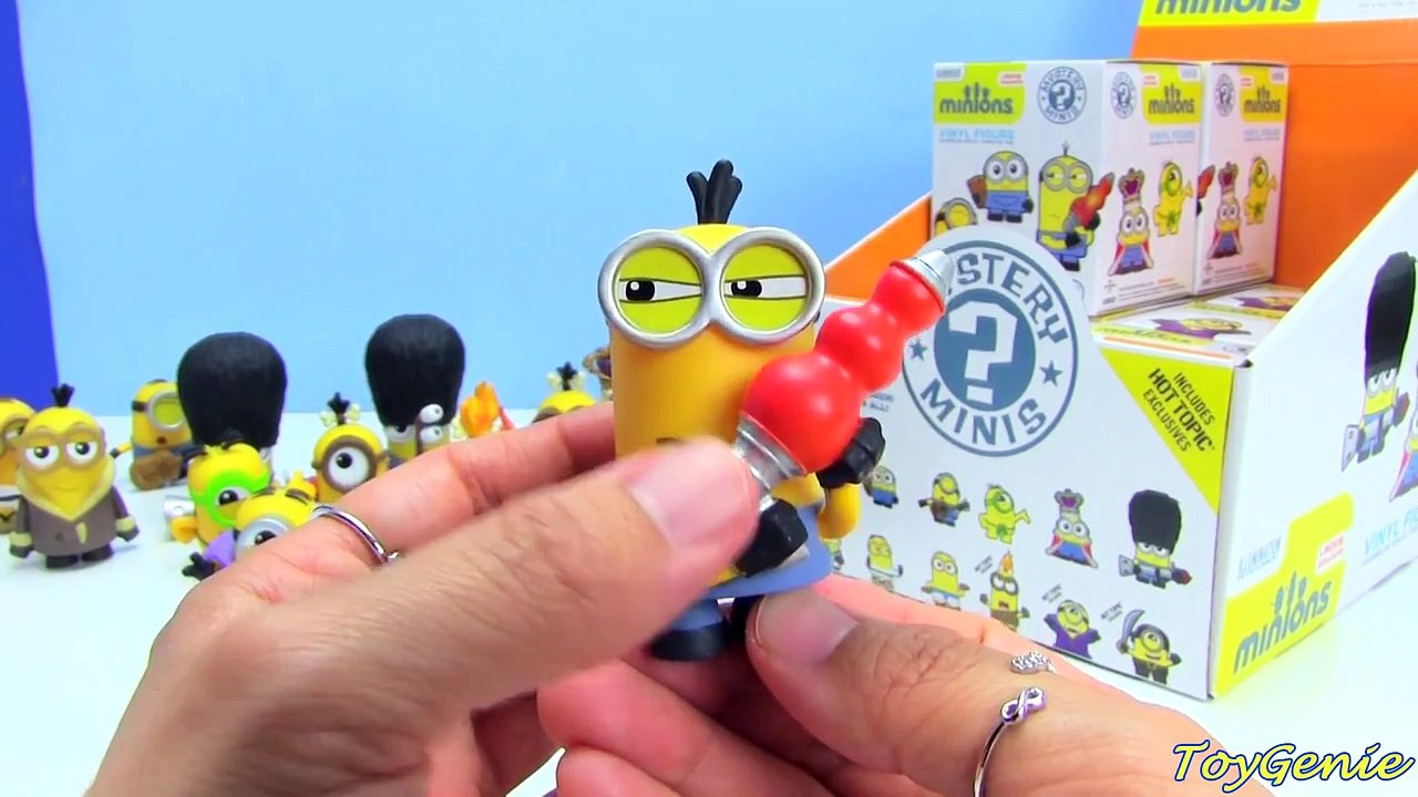 Minions Movie Mystery Minis Hot Topic Exclusives