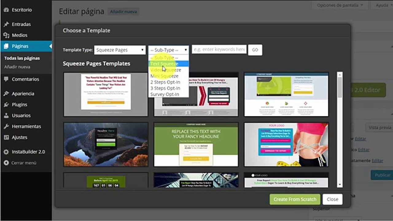 tutorial instabuilder