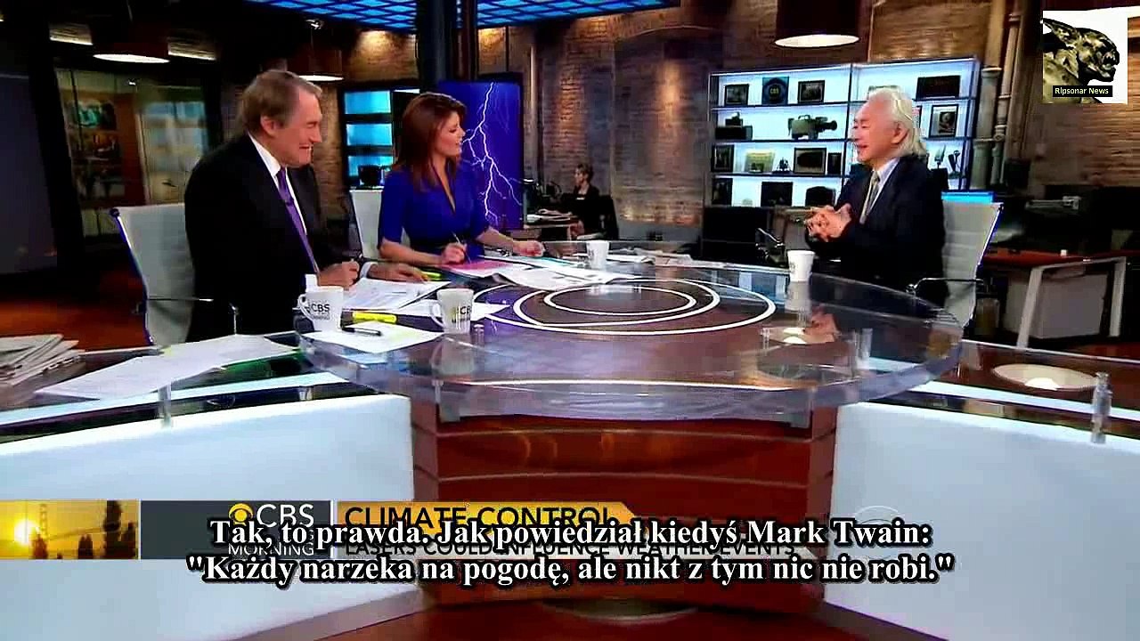 Michio Kaku potwierdza modyfikację pogody. Czy miał na myśli HAARP@