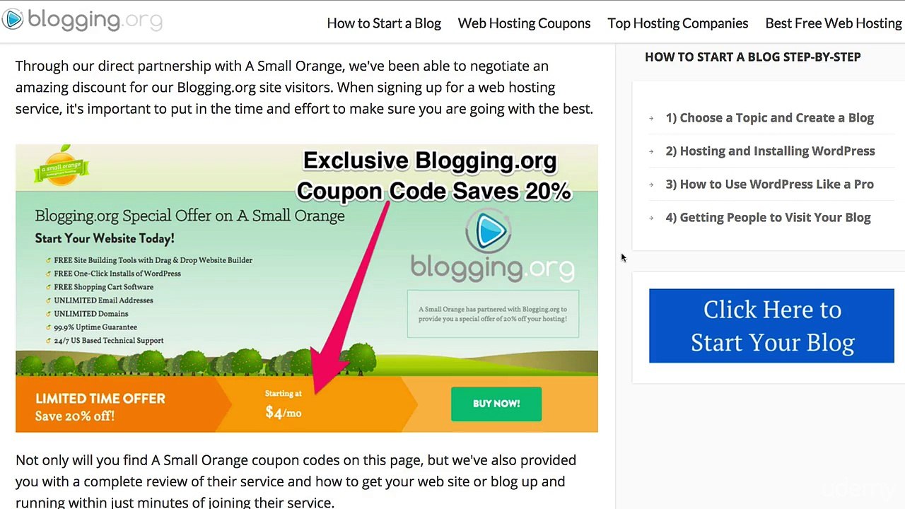 Lecture 5 How to Install WordPress - Udemy Free - Dailymotion