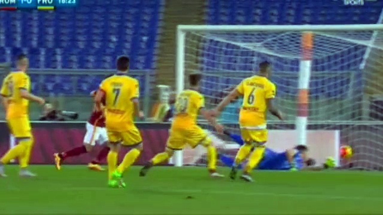 اهداف مباراة روما وفيروزينونى 3-1-30-1-2016