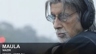 'Maula' FULL SONG (Audio)  WAZIR  Amitabh Bachchan, Farhan Akhtar  Javed Ali  T-Series (2)