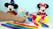 Play Doh Rainbow Ice Creams Play Dough Popsicles Helados de Colores Arco Iris Toy Videos