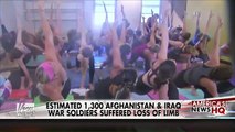 Wounded warriors turn to yoga for healing
