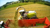 FENDT 939 BB, 939 et 936 à lensilage avec une CLAAS Jaguar 980 en 2014