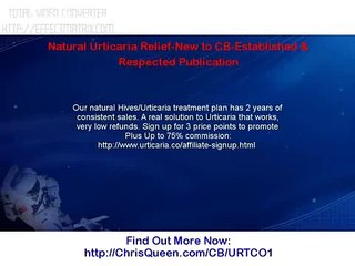 Natural Urticaria Relief-new To Cb-established & Respected Publication