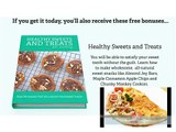 Paleo Snacks Book Briefly plus 2 FREE Bonuses
