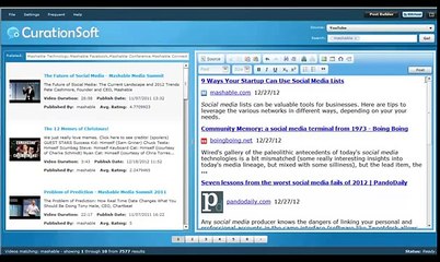 New CurationSoft 2 0 with on board post builder and more