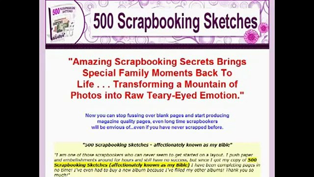 500 Scrapbooking Sketches Reviews-Know What's Good And Bad