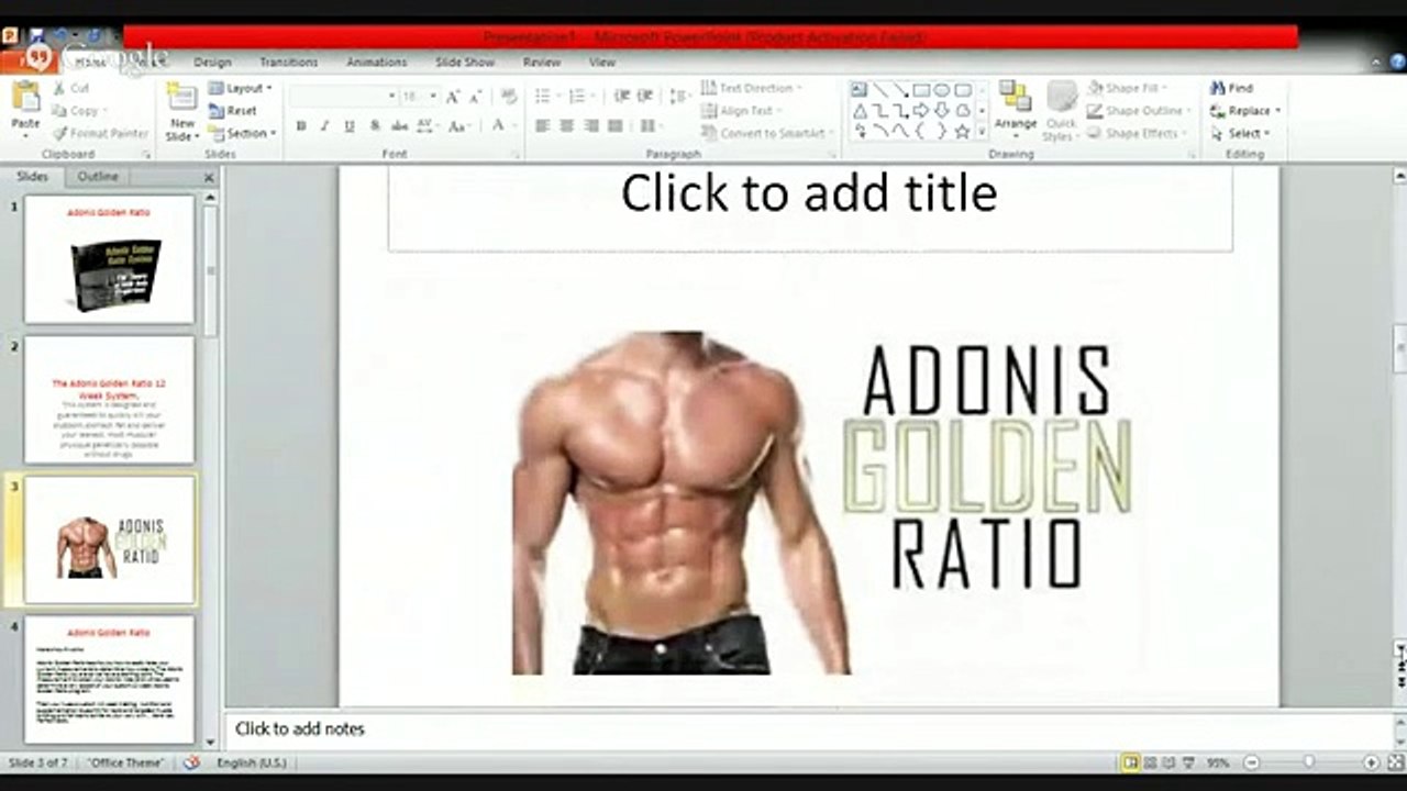 Adonis Golden Ratio Review Don't Buy Until You Watch This Controversial Video