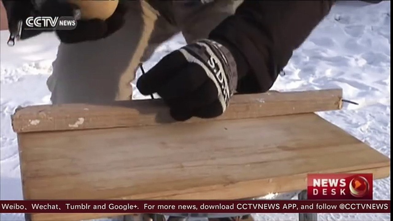Interesting experiments in extremely cold weather