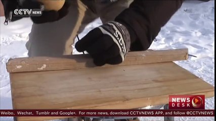 Interesting experiments in extremely cold weather