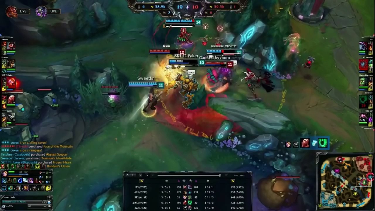 Funny Fail Compilation Faker gets trolled  League of Legends