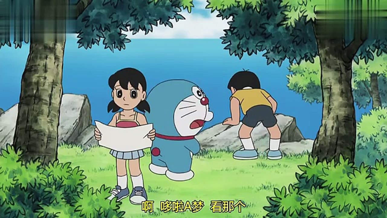 [新番哆啦A夢][222]骷髏島的寶藏-3