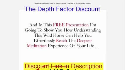 Balance In Me - The Depth Factor Discount, Coupon Code, Only $1 Trial