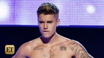 Justin Bieber Flaunts His Purple Hair (and Killer Abs) in Sexy Shirtless Selfie